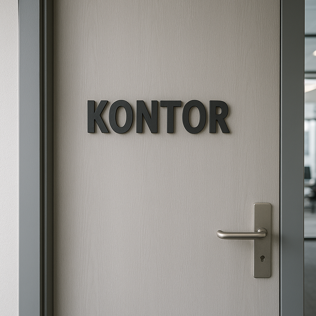 Kontorskilt