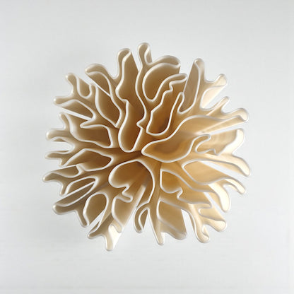 Koralformet Vase - Perfekt Til Tørrede Blomster