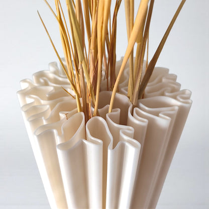 Koralformet Vase - Perfekt Til Tørrede Blomster