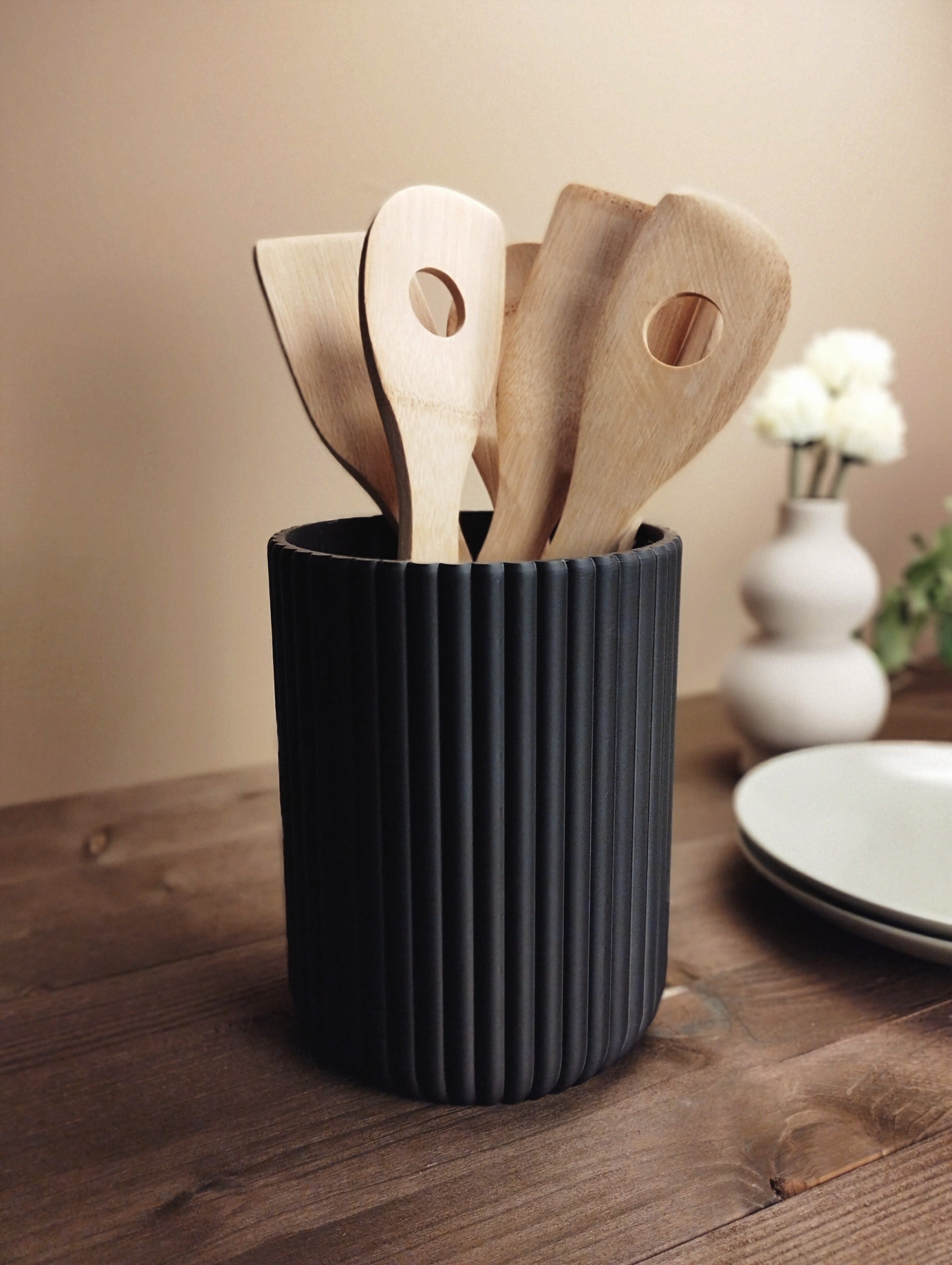Moderne Ribbed Redskabsholder
