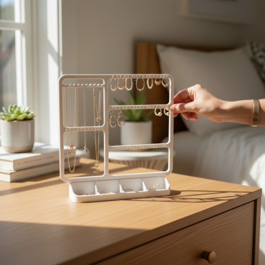 Moderne smykke-organizer