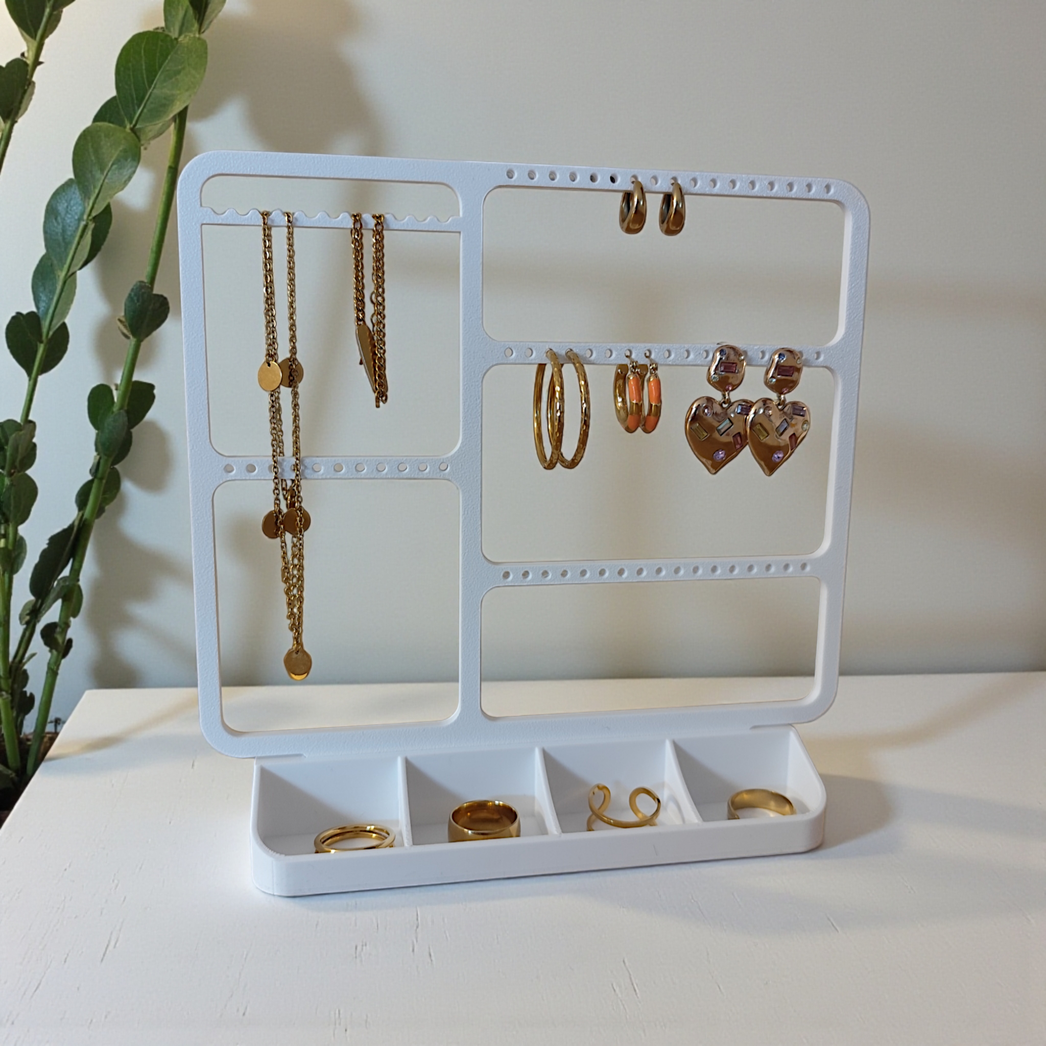 Moderne smykke-organizer
