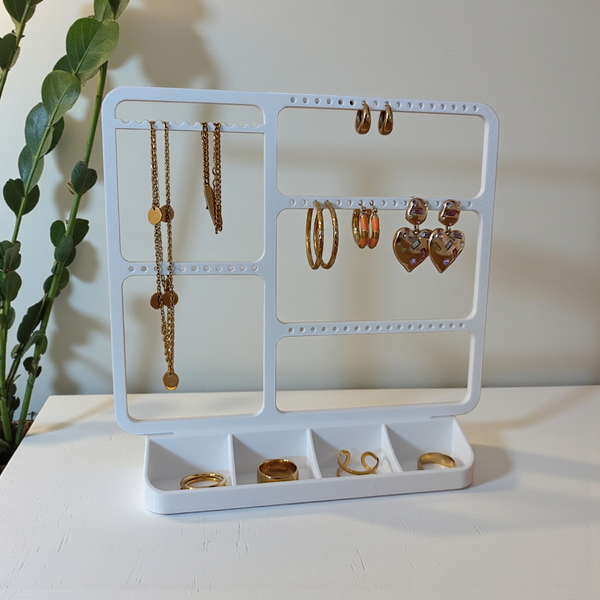 Moderne smykke-organizer